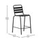 Flash Furniture Commercial Black Restaurant Stack Stool TLH-015H-BK-GG - alternate 5